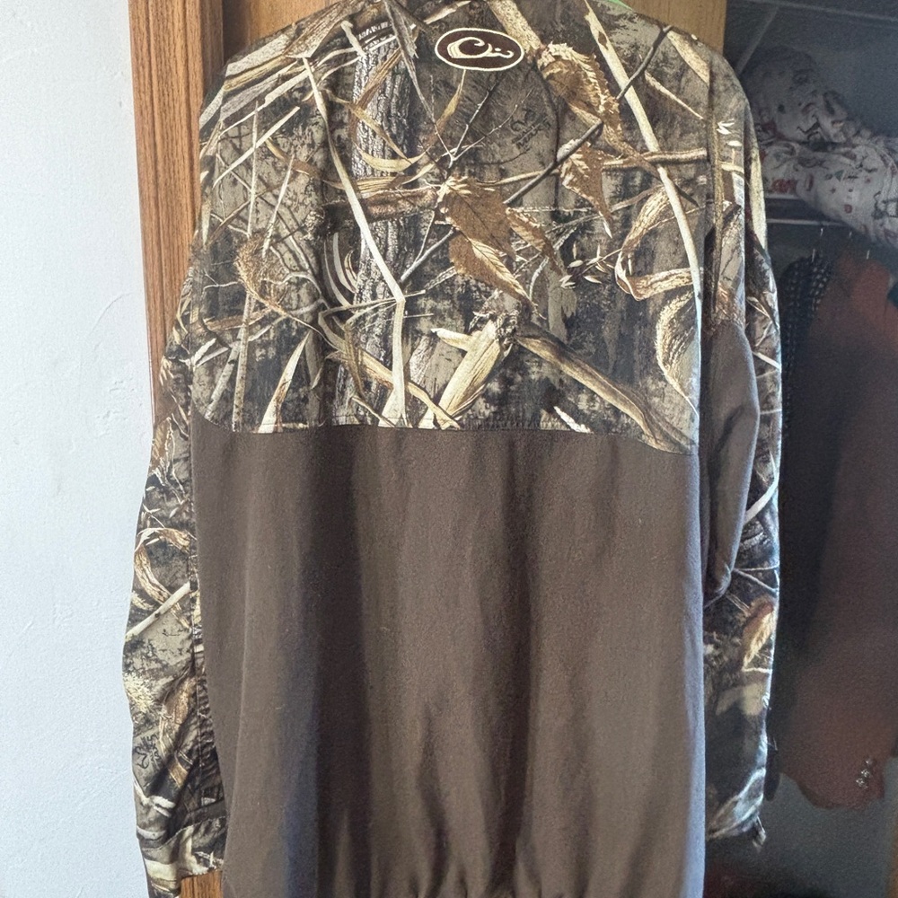 Drake Waterfowl Systems 1/4 Zip Pullover – Realtree MAX-5 Camo (2XL)